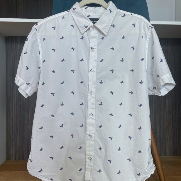 bonobos butterfly shirt